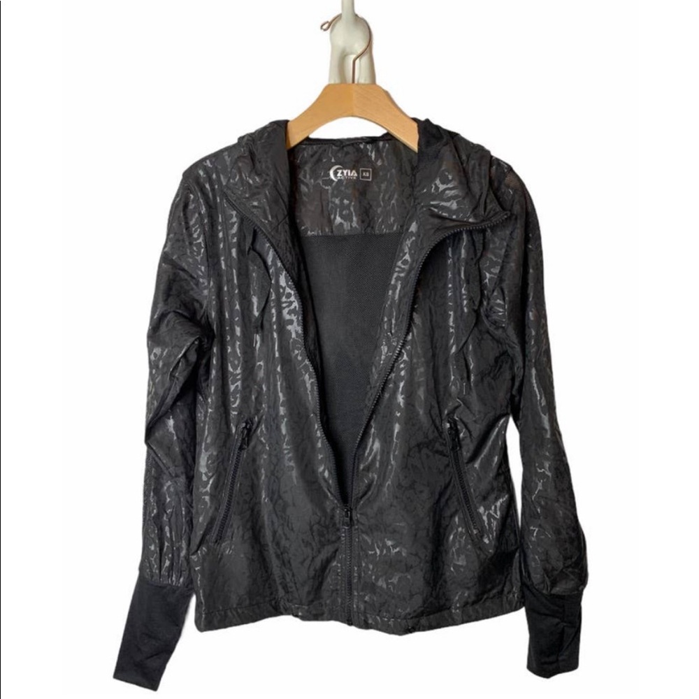 Zyia Black Bomber Jacket